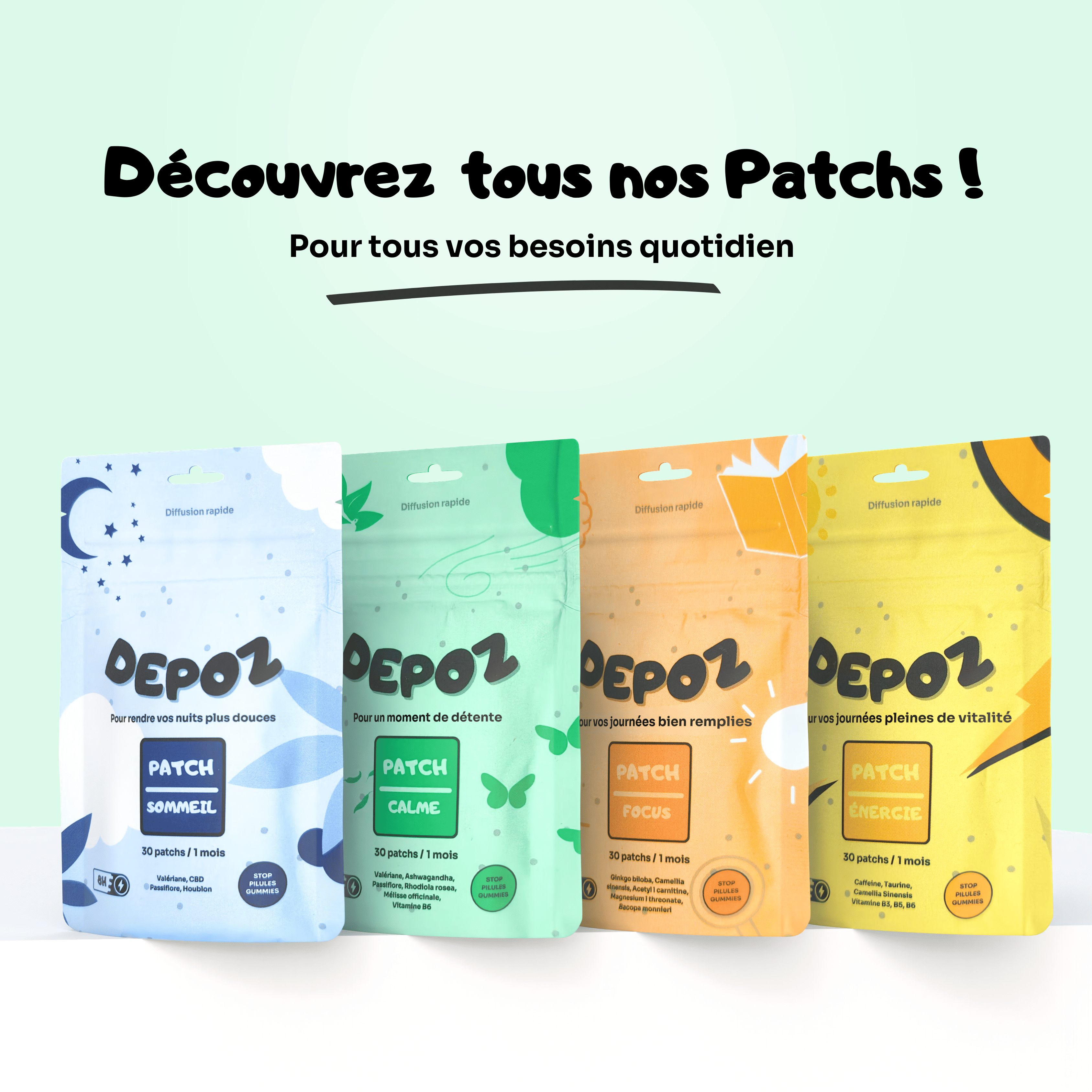 Patch Stress et Calme